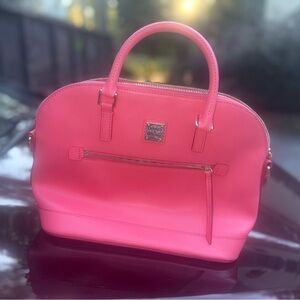 Dooney & Bourke Bright Pink Satchel